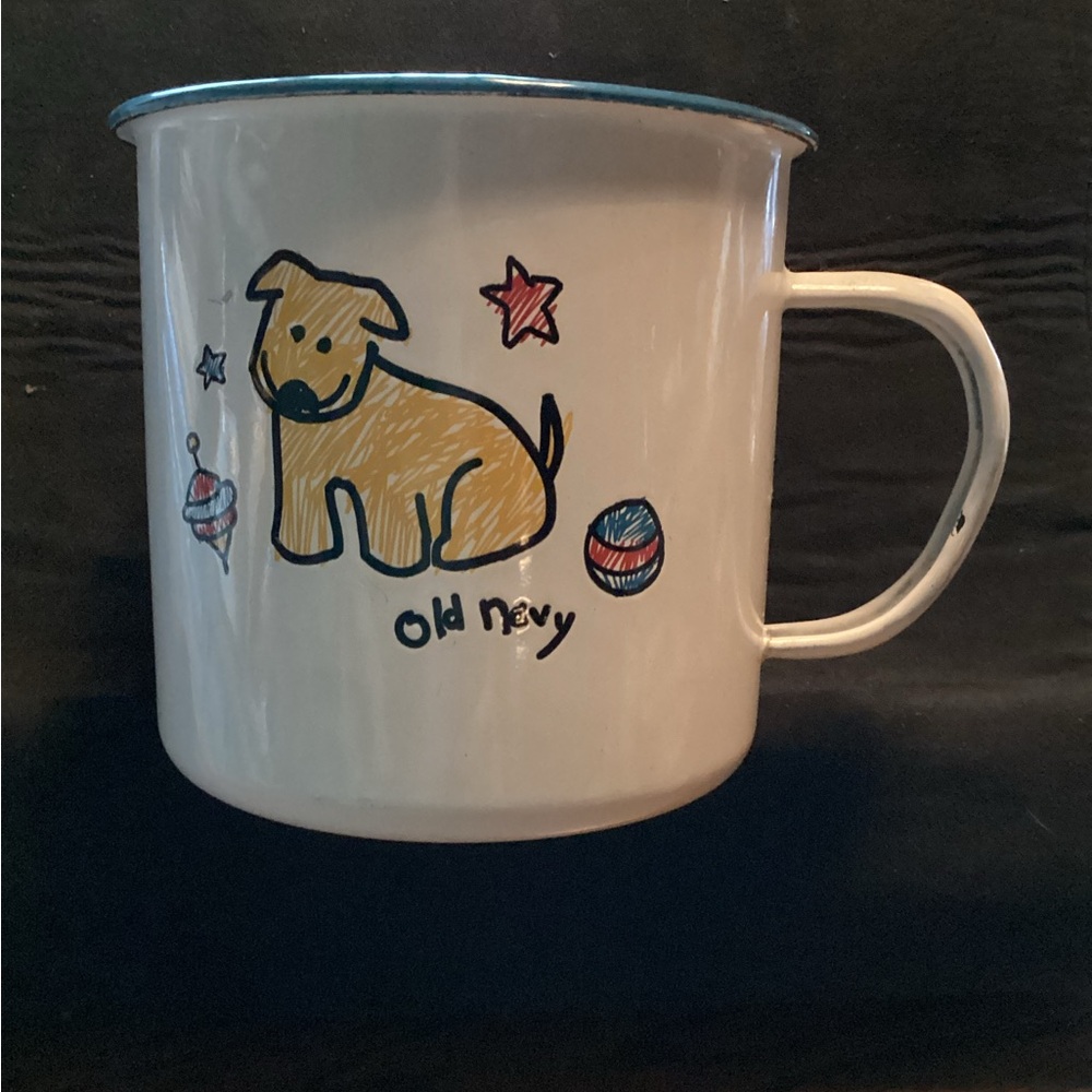 Old Navy Metal Coffee Cup large